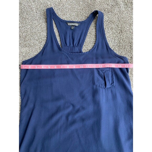 Express Women’s Racerback Tank Top – Navy Blue – Size XS - Picture 5 of 6